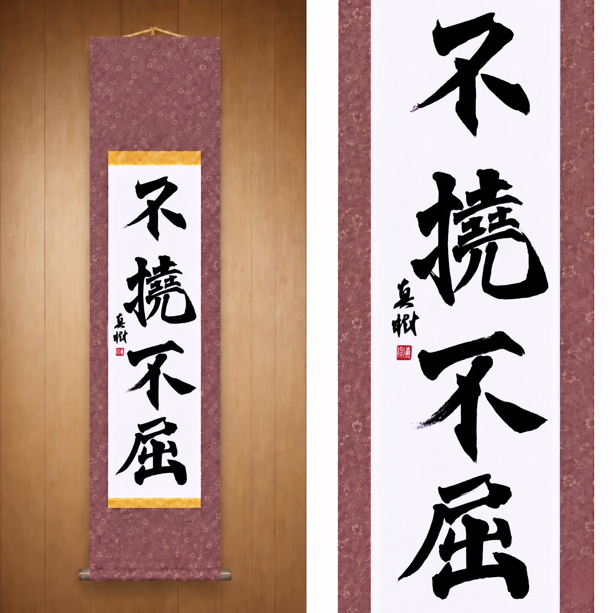 Volonté Inébranlable — 不撓不屈 (Futō Fukutsu) par Maki 