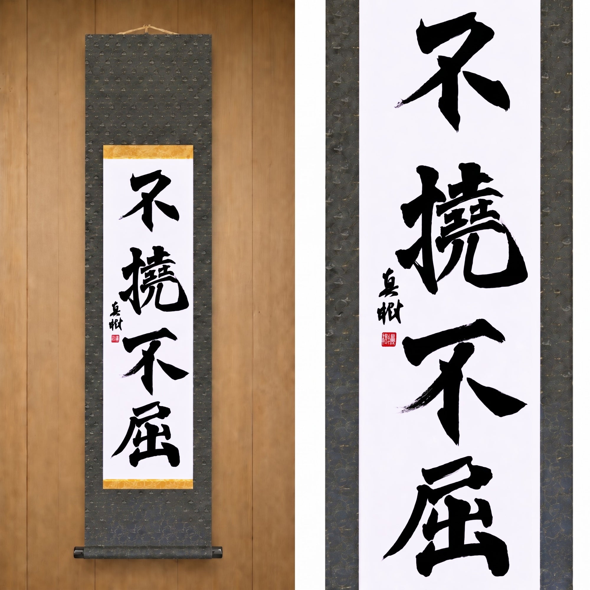 Volonté Inébranlable — 不撓不屈 (Futō Fukutsu) par Maki 